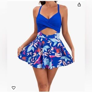 B2prity Women Swimdress Tummy Control Bathing Suits